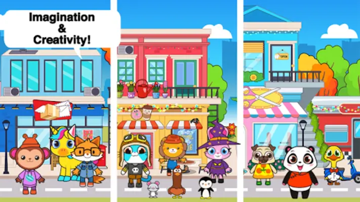 Main Street Pets Village Town android App screenshot 1